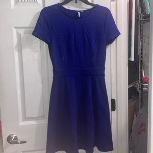 Dark blue dress